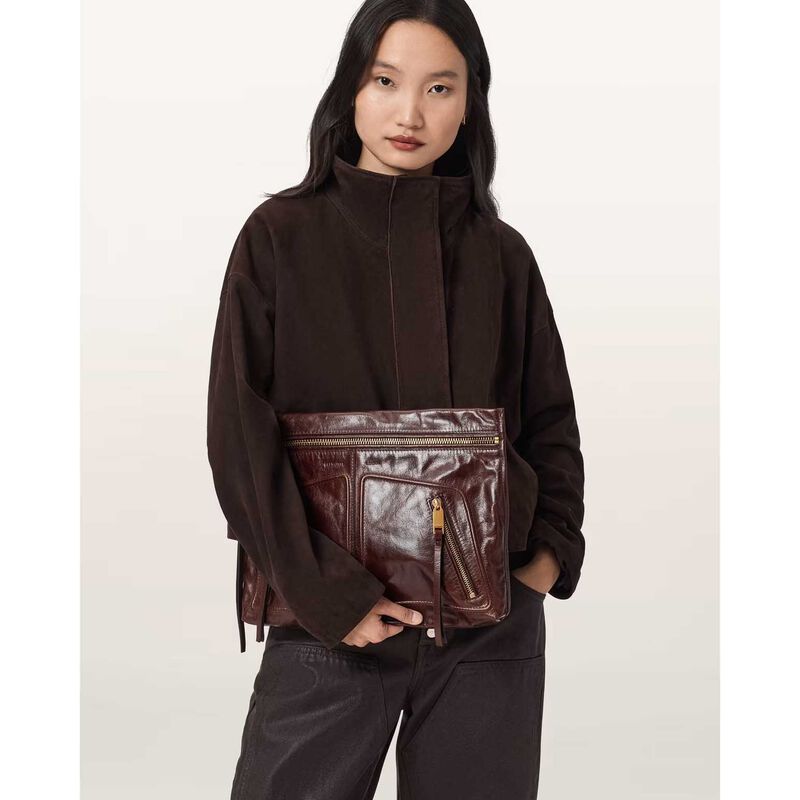 AllSaints Jean Rey Pouch image number 5